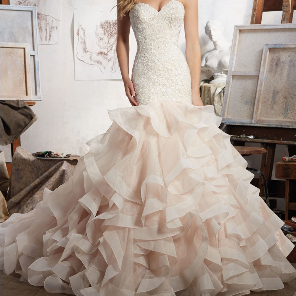 Brand NEW Morilee Maisie 8111 wedding dress - Picture 2 of 10